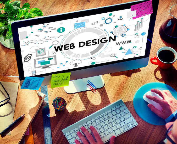 Freelance Website Designer Working